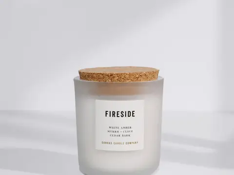 Fireside Signature Candle by Canvas Candle Co.